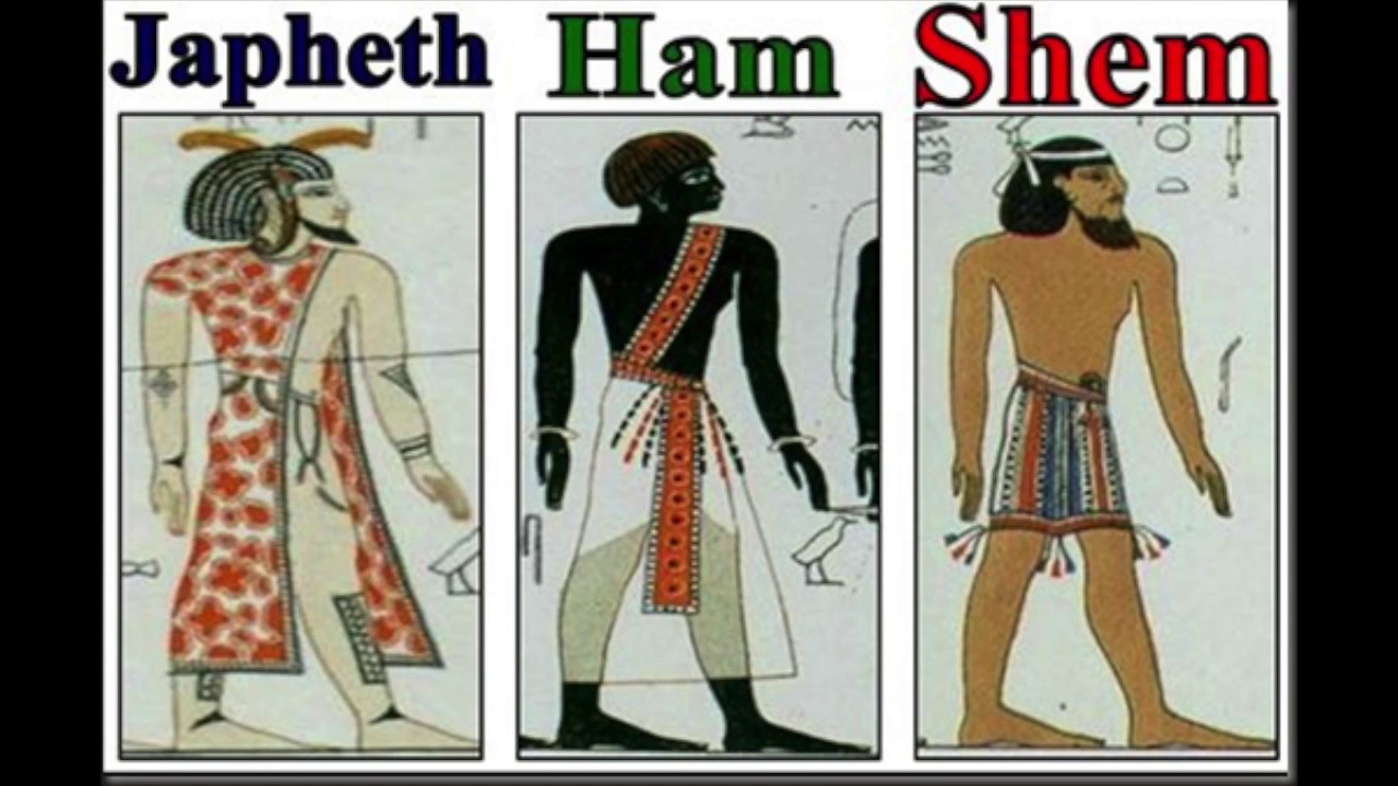 shemites hamites japheth people
